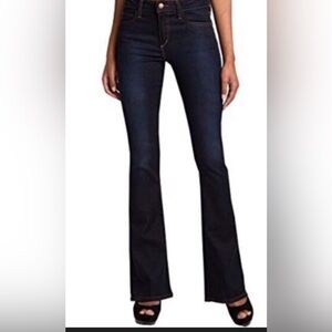 Joe’s Jeans Visionaire Flare Jeans -Size 25” - Dark Wash -Mid Rise Bootcut Long